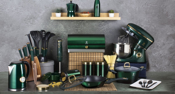 10-Piece Cookware Set Berlinger Haus BH-7039 Emerald Collection
